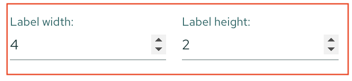 label